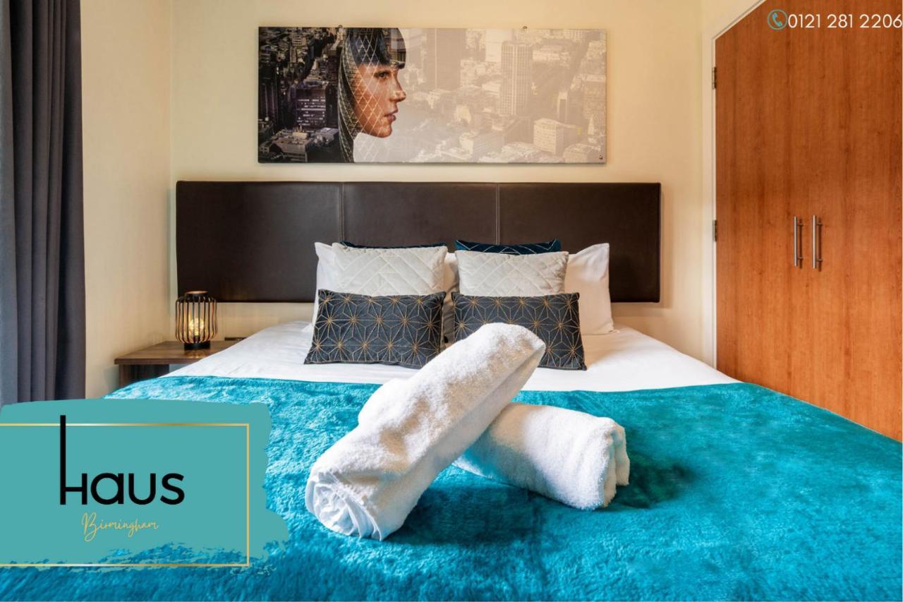 Haus City Centre Apartment - Arcadian -Balcony - Secure Parking - Wifi-Smart Tv - China Town -Top Rated 버밍엄 외부 사진